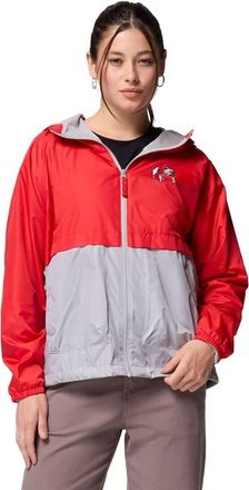 Columbia Womens Columbia Red/Grey Georgia Bulldogs Spire Hoodie Windbreaker at Nordstrom, Size Xx-Large