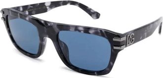 Dolce & Gabbana Zonnebril - Heren - Zonnebrillen - Veelkleurig - 54 MM - Accessoires