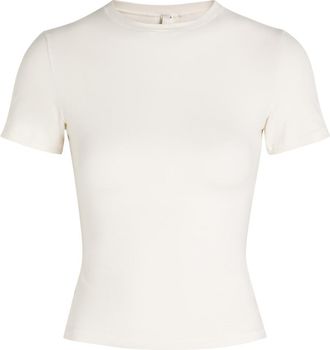 SKIMS Stretch-cotton T-shirt - Off White - M (UK12-14)