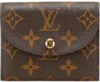 Louis Vuitton Pre-owned Wallets, female, Brown, Size: ONE SIZE Pre-owned Canvas Wallet