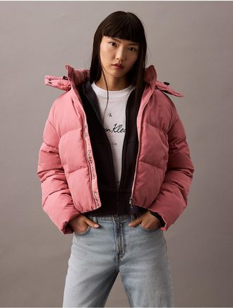 Calvin Klein Jeans Calvin Klein Womens Classic Puffer Jacket - Pink - XS