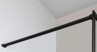 Gelco Design Gelco Cure Black - Montante Para Mamparas, 1400 Mm, Negro Mate Cbsb140