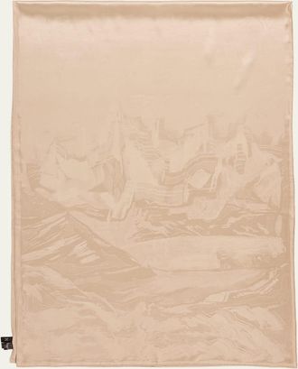 Loro Piana Natura delle Alpi Silk Jacquard Stole