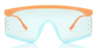 Kenzo KZ 40010U 42N Mens Sunglasses Blue Size 140