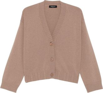 Fabiana Filippi Wool V Necked Cardigan