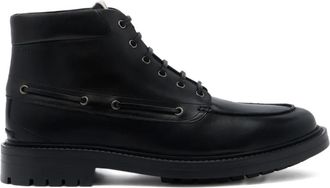 Bally 35 mm B-Lug laarzen met amandelvormige neus - Zwart