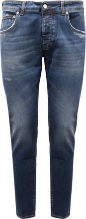 Be Able Slim Fit Jeans, male, Blue, W30, Davis HDY Trousers