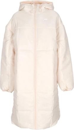 Nike Lange Donsjas Classic Parka - Dames - Outdoorjassen - Beige - XS - Polyester - Fitness