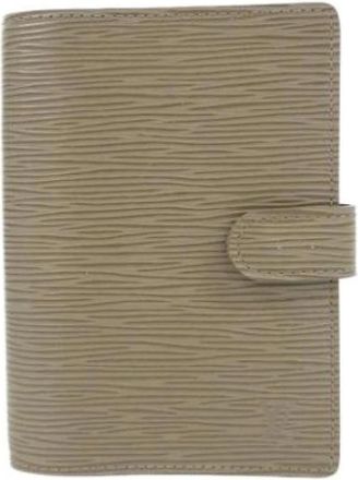 Louis Vuitton Pre-owned Accessories, female, Brown, Size: ONE SIZE Pre-owned Small Leather Wallet