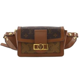 Louis Vuitton Pre-owned Fanny Pack Sling Bag - Dames - Pre-owned - Bruin - Maat: ONE Size