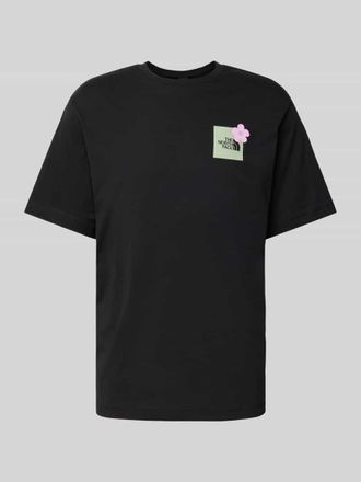 The North Face T-Shirt mit Label-Print in Black, Gr&ouml;&szlig;e XXL