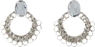 Givenchy Accessoires, Dames, Grijs, ONE Size, Broken Chandelier Clip Oorbellen