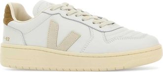 Veja Womens White Leather V-82 Sneakers Whitepierretent