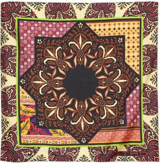 Etro Fazzoletto da taschino a fiori - Multicolore