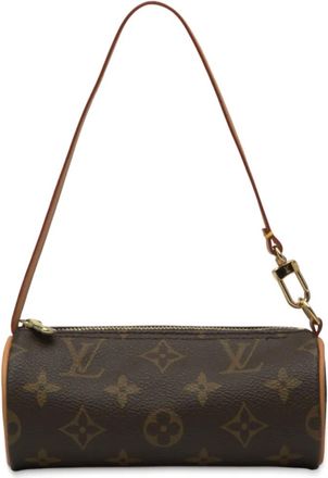 Louis Vuitton 1990-2010 Monogram Papillon Pochette handbag - Marrone