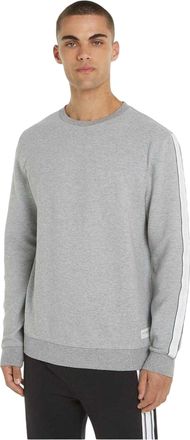 Tommy Hilfiger Heren Lounge Katoenen Sweatshirt (Grijs Heide Marl)