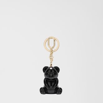 Furla Allegra Portachiavi Nero Nero Plexiglass Lucido Donna