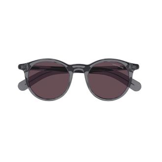 Montblanc MB0353S003 Square Full Rim Sunglasses - Gray
