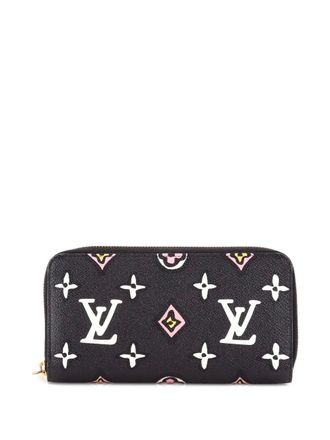 Louis Vuitton Portafoglio Zippy Wild at Heart Monogram Giant piccolo - Nero