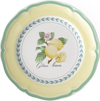 Villeroy & Boch French Garden Valence Lemon Salad Plate in White at Nordstrom
