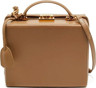 Mark Cross Grace leren box-tas - Bruin