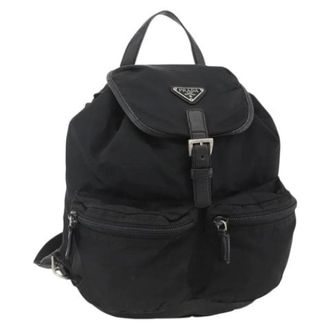 Prada Pre-owned Zaino in Pelle - - Pre-owned - Donna - Nero - ONE SIZE