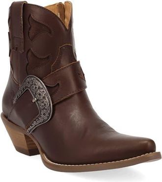 Dingo Saddle Up Western Boot in Brown at Nordstrom, Size 8.5