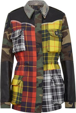 Philipp Plein Parka Tartan