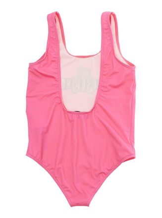 Moschino Girls One-Piece Swimsuit Pink Polyamide Swimsuits Sea Clothing