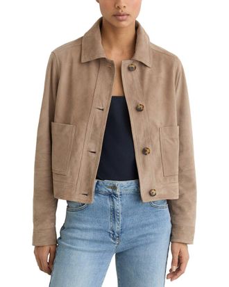 Reiss Sonny Suede Jacket