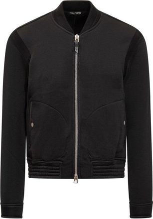 Tom Ford Tailored Black Coat With Structured Silhouette