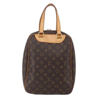 Louis Vuitton Excursion Handbag Monogram Canvas Brown Canvas Handbag (Pre-Owned)