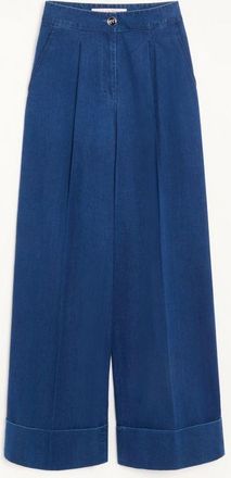 Valentino Pantalone In Denim Donna BLU 38