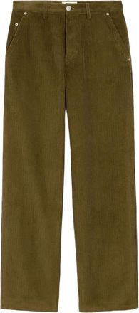 Ami Olive Green Corduroy trousers
