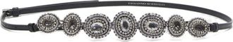 Ermanno Scervino Cintura con cristalli - Argento