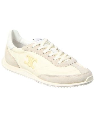 Celine Celine Racer Nylon & Suede Sneaker