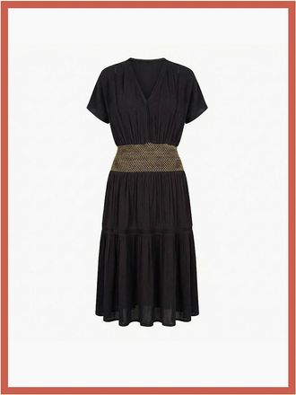 Nooki Design Womens Fallon Dress In Black - Size: 10/8