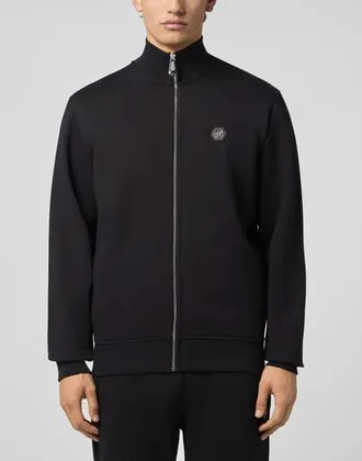 Philipp Plein Tracksuit Jacket Painted Skull Men in Black at Nordstrom, Size X-Large