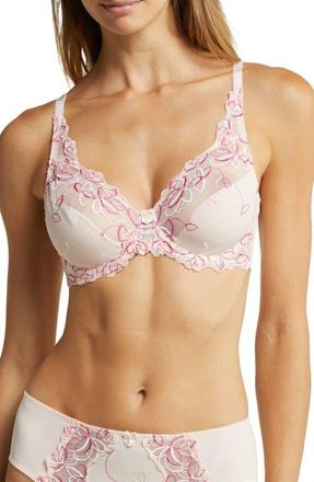 Hunkem&ouml;ller Diva Underwire Bra in Pink Dogwood at Nordstrom, Size 36Ddd