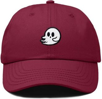 Dalix Whisper Ghost Dad Cap in Maroon at Nordstrom