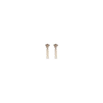 Versace Medusa Stud Drop Oorbellen - Dames - Oorbellen - Geel - ONE Size - Accessoires
