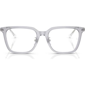 Ray-Ban 52mm Square Optical Glasses in Grey Havana at Nordstrom
