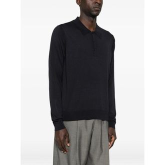 STUDIO NICHOLSON Pilote Polo Shirt - Navy