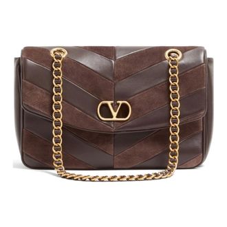 Valentino Garavani Dames, Tassen, Bruin, Maat: ONE Size