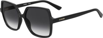 Love Moschino MOL102/S 807/9O Womens Sunglasses Black Size 57