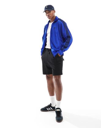 adidas Originals Firebird - Top sportivo blu e nero