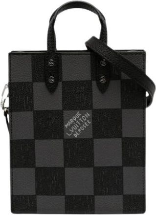 Louis Vuitton Pre-owned Sac Plat - Dames - Vintage Mini Tas - Zwart - ONE Size - Leer - Vintage