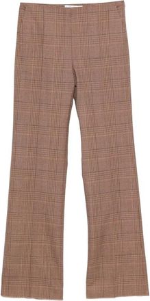 Max Mara Broeken, Dames, Bruin, S, Prince of Wales Check Broeken