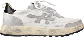 Premiata Nous 6765 Low Top Sneakers - Heren - Sneakers - Veelkleurig - 44 EU - Leer - Schoenen