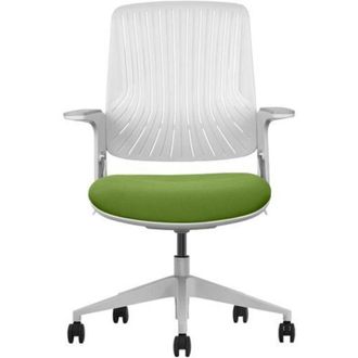 OEM Cromad Senior Se1800 Silla De Oficina - Altura Ajustable Con Elevador De Gas De Grado 4 - Respaldo De Material Antibacteriano El&aacute;stico - Ruedas De Nai